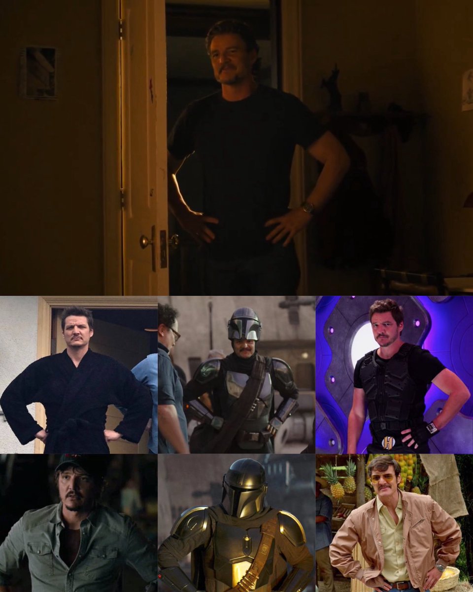 Nadie:

Pedro Pascal:

        O
     < | >
       /\

#TheLastOfUs #TheLastOfUsSeason2