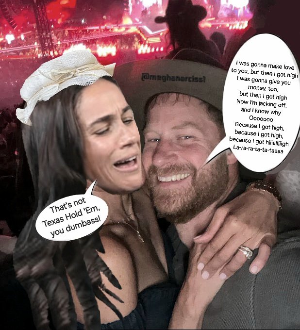 Meghanarciss1's tweet photo. #DumbAndDumber #MeghanMarkle #HighHarry https://t.co/NRKC9KOPD1