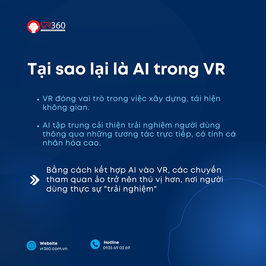 VR360_DTSGROUP's tweet photo. Khi AI và VR kết hợp, trải nghiệm khách hàng sẽ được tái định nghĩa như thế nào? 

Tại sao Zillow, Marriott Hotels hay các thương hiệu quốc tế đều đang đổ vốn vào AI và VR? 

👉 Tất cả sẽ được giải đáp tại đây: https://t.co/oFKWNz9t4Y 

 #VR360news #ai #vr https://t.co/aGUzw8CitN
