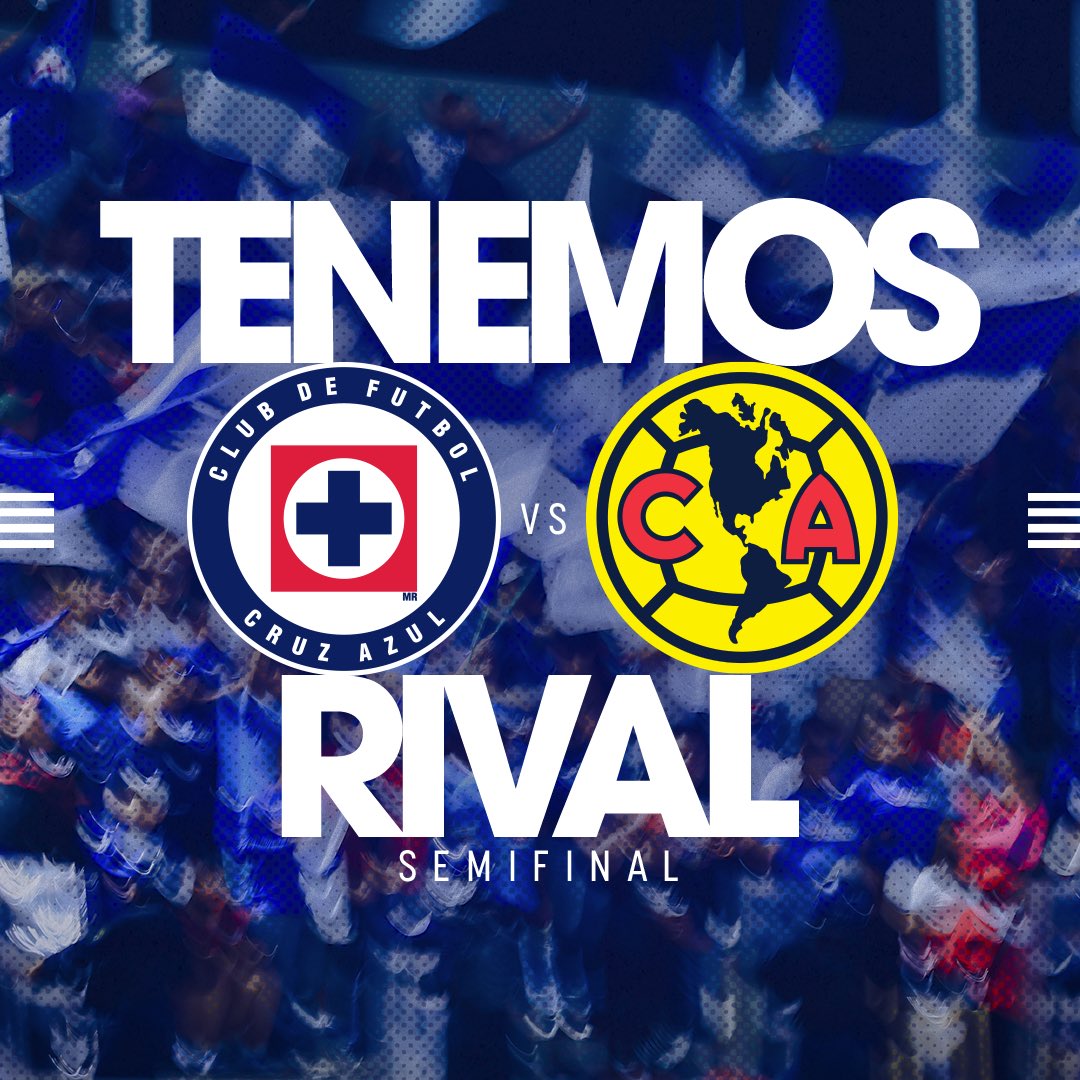 Habrá Clásico Joven en Semifinales. 🔜
¡VAMOS, AZUL! 💙