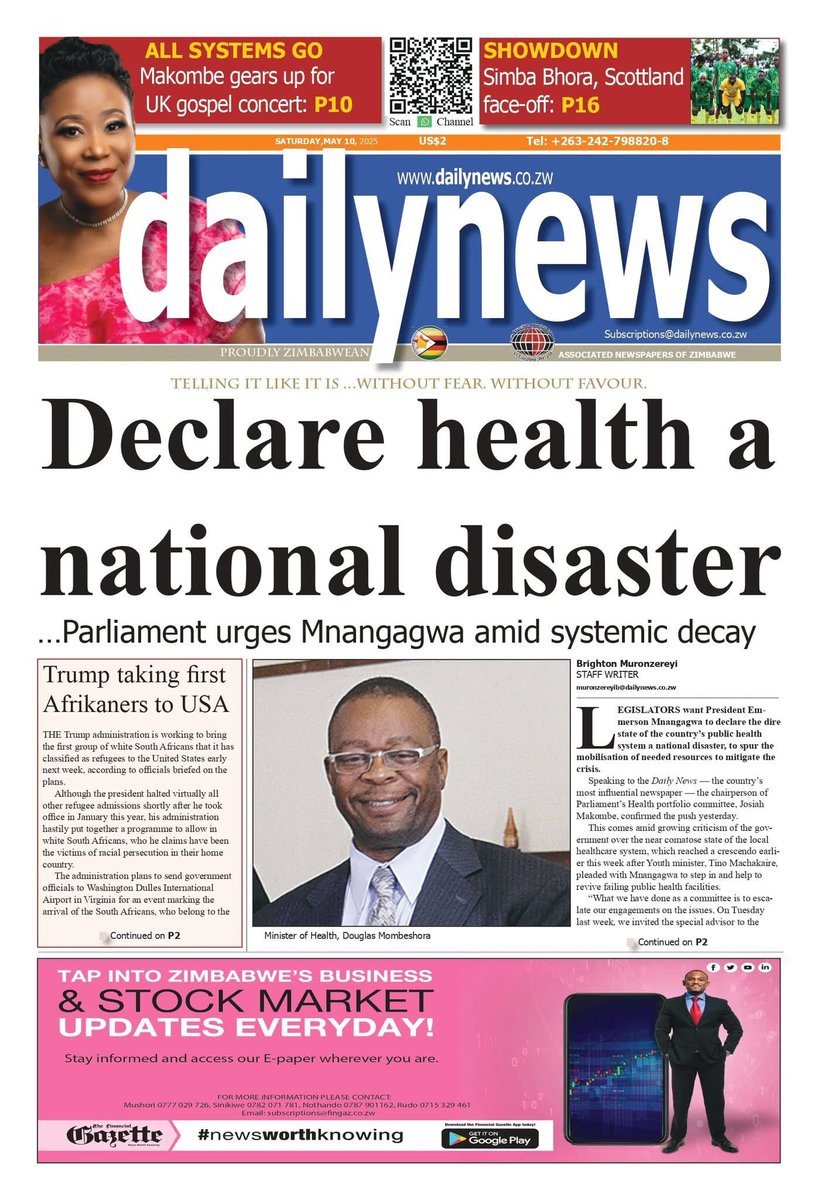How many poor Zimbabweans have to die for His Excellency President <a href="/edmnangagwa/">President of Zimbabwe</a> to realise that Vision 2030 cant be realised when the nation is sick and dying. Healthcare is a constitutional human right and the government of Zimbabwe must be seen to be doing something. Since 2021