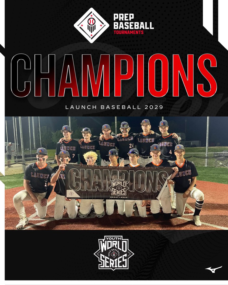 Prep Baseball Ohio (@prepbaseballoh) on Twitter photo ๐ฅ TOURNAMENT CHAMPIONS ๐ฅ
Launch Baseball 2029 | <a href="/LaunchBsbl/">Launch Baseball</a>
๐ PBT Great Lakes Youth World Series ๐
โพ๏ธ 14U Champs
๐
5/9 - 5/11
๐Action Sports Center - Dayton, OH
<a href="/PBRTournaments/">Prep Baseball Tournaments</a> | <a href="/PBOhioJrScout/">Prep Baseball Ohio Jr Scouting Coverage</a> ๐ฅ TOURNAMENT CHAMPIONS ๐ฅ
Launch Baseball 2029 | <a href="/LaunchBsbl/">Launch Baseball</a>
๐ PBT Great Lakes Youth World Series ๐
โพ๏ธ 14U Champs
๐
5/9 - 5/11
๐Action Sports Center - Dayton, OH
<a href="/PBRTournaments/">Prep Baseball Tournaments</a> | <a href="/PBOhioJrScout/">Prep Baseball Ohio Jr Scouting Coverage</a>