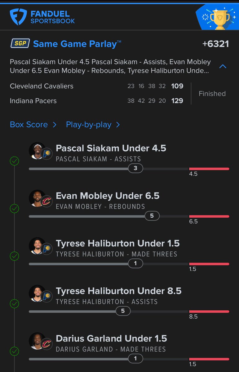 los504's tweet photo. BANG ✅✅✅✅ nasty unders on a blowout #livebet #GamblingTwitter https://t.co/JwTClJV7Ns