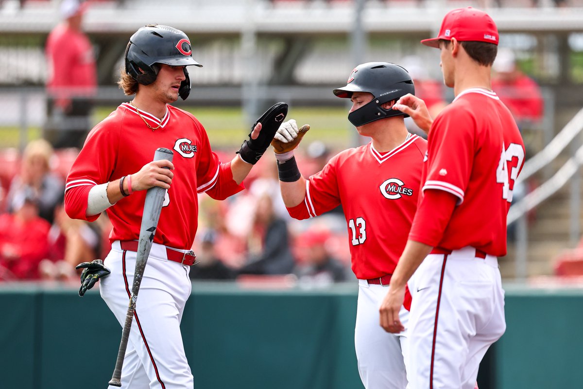 UCM Mules & Jennies (@ucmmules) on Twitter photo For the 35th time in program history, <a href="/Mules_Baseball/">Roll Stable</a> has punched its ποΈ to the <a href="/NCAADII/">NCAA Division II</a> tournamentβΌοΈ
The Mules are the top seed in the Central Region & will host a part of the regional tournament May 15-18 in the βBurg.
π | bit.ly/4k9BLwp
#teamUCM x #RollStable For the 35th time in program history, <a href="/Mules_Baseball/">Roll Stable</a> has punched its ποΈ to the <a href="/NCAADII/">NCAA Division II</a> tournamentβΌοΈ
The Mules are the top seed in the Central Region & will host a part of the regional tournament May 15-18 in the βBurg.
π | bit.ly/4k9BLwp
#teamUCM x #RollStable