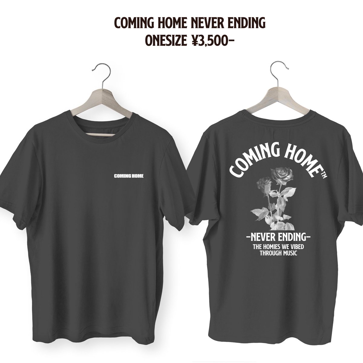 COMINGHOMEラスト僕の方でも取り置き予約受付できるので、リプでもDMでも直接でも連絡もらえたら嬉しいです✌️
チケット購入、予約者のみ入場時特典ステッカープレゼントします🎁
当日限定Tシャツは20枚ちょっと限定なので、もし欲しい方いたらお早めに🤭
🎫
eplus.jp/sf/detail/4302…