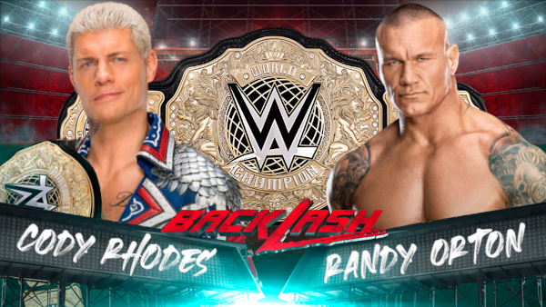 wwefed2k's tweet photo. At our latest PLE, Backlash, Cody Rhodes defended the World Heavyweight Championship against his former mentor, Randy Orton. Which man walked out with the gold? Find out here: https://t.co/GxNRhqfw7U
#efed #efeds #efedding #ewrestling https://t.co/lCN6t1WiwW