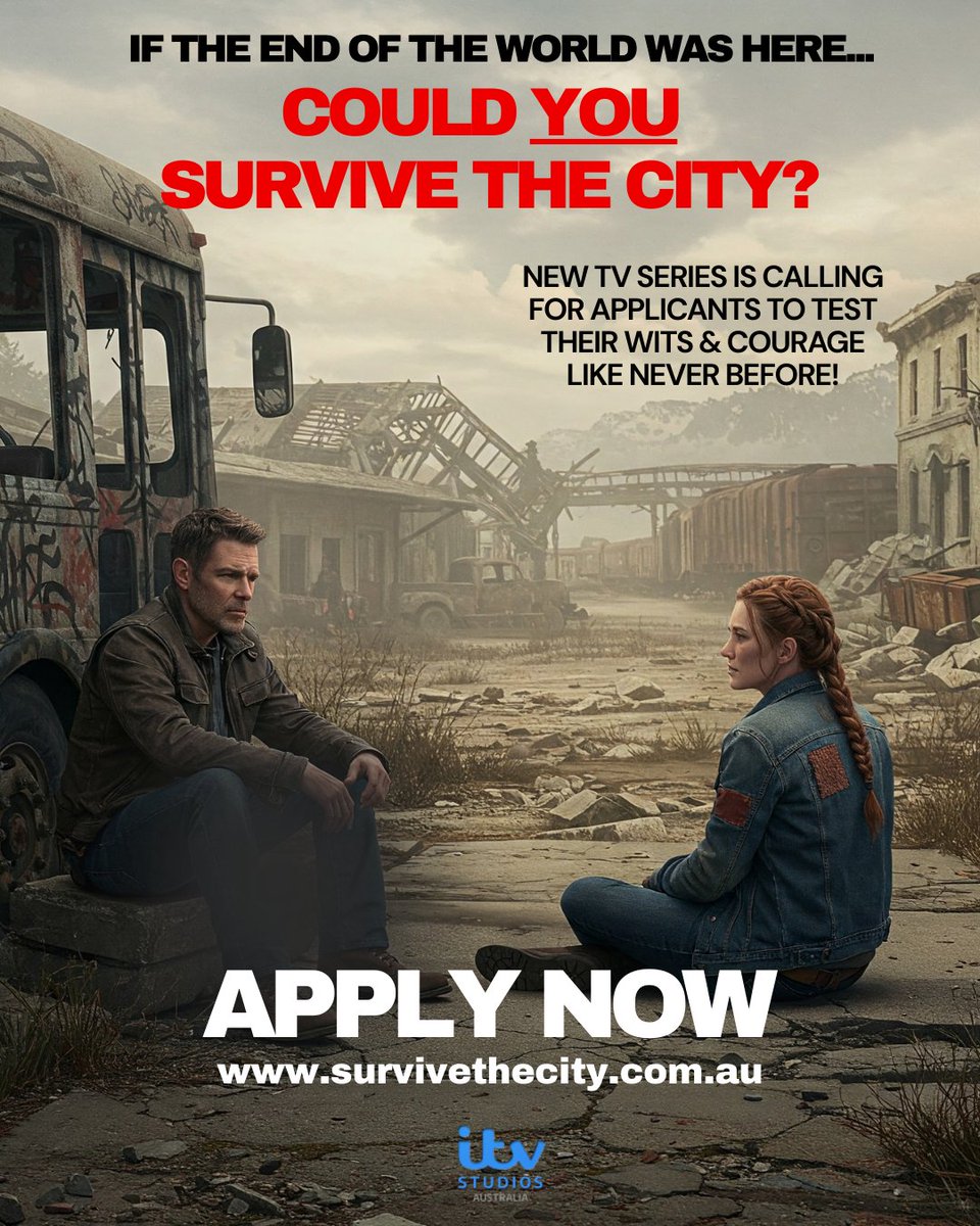 You’ve watched doomsday scenarios play out in film &amp; TV dramas but this is your chance to test yourself in an abandoned urban setting, stripped of all creature comforts. Apply now: go.mycastingnet.com/Apply/Show/Sur…