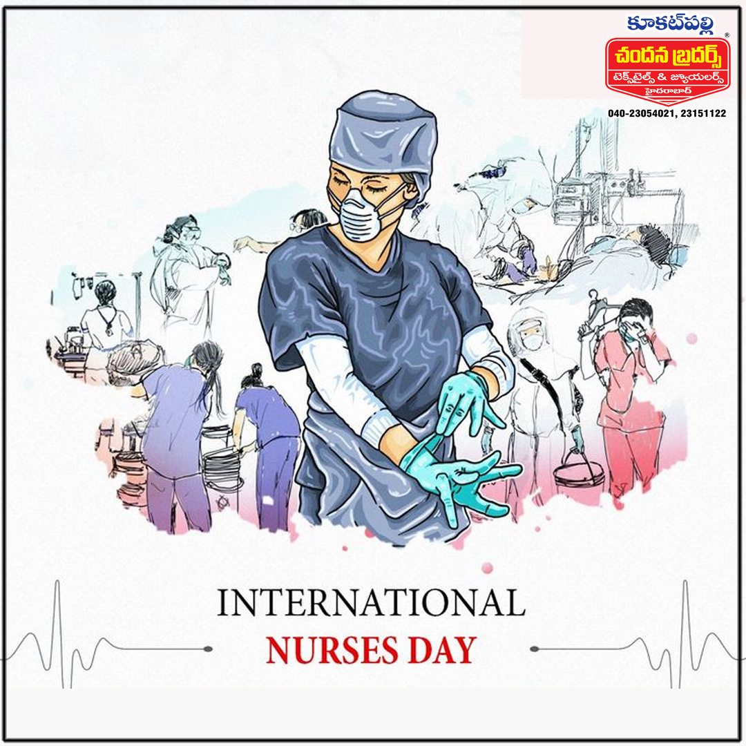 Chandanakphb's tweet photo. INTERNATIONAL NURSES DAY..

.
Call/WhatsApp +91970447774
by Chandana Brothers KPHB.
.
.
.
.
.
#kukatpallyhyderabad #Chandanabrothers
#kukatpallychandanabrothers#chandanabrothersjewellers https://t.co/73sEVt3tfo