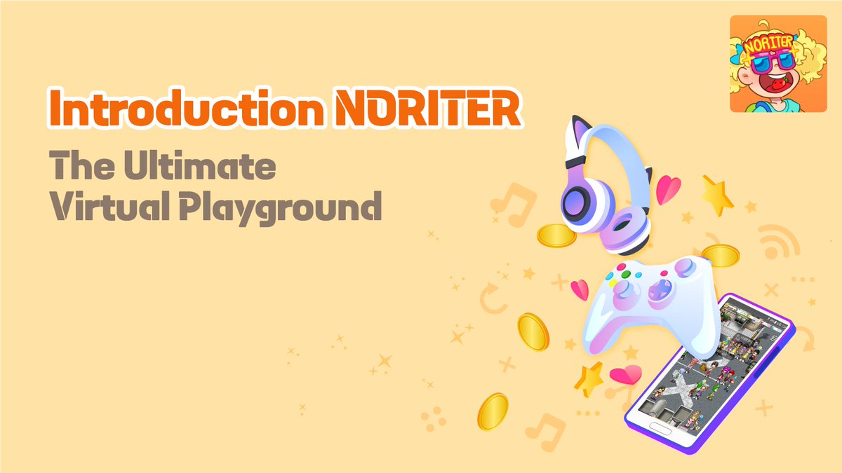 🎉 Welcome to #NORITER – The Virtual Playground Revolution!

🎮 NORITER is not just another #OnlineGame; it’s a fully interactive #social playground where players can experience endless #fun, #challenges, and #rewards. 

🧑‍💻 Designed to be more than just a gaming space, NORITER