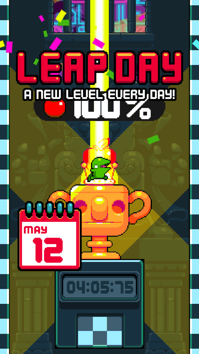 leapdayday's tweet photo. Just beat 12/05/2025 in Nitrome's #Leapday! https://t.co/LZVT49MtO6