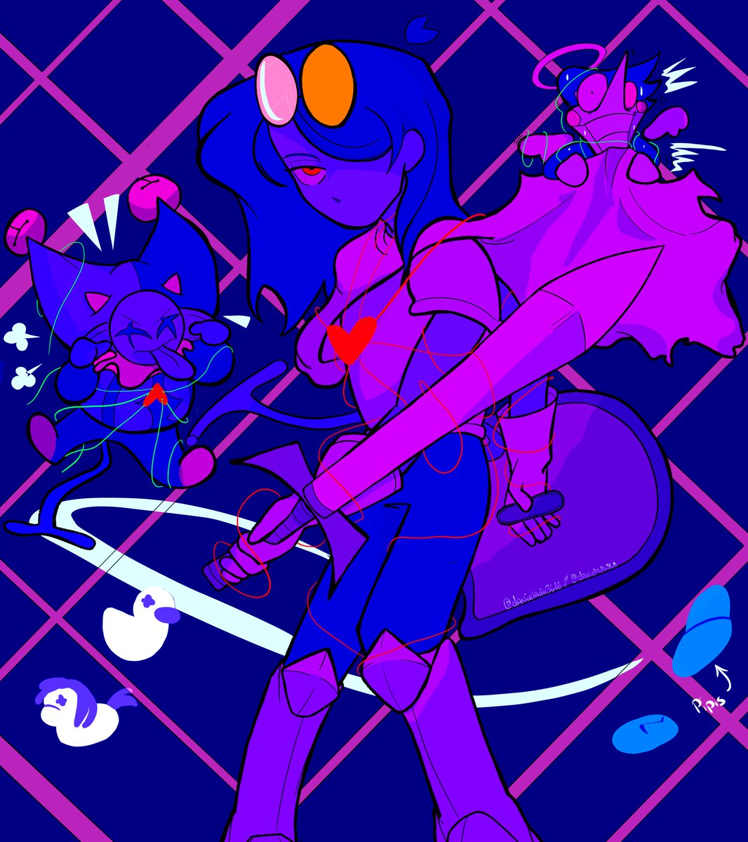 I like it, tho it’s different than I thought it would turn out to be 🙂‍↕️ 
DELTARUNE IN LESS THAN A MONTH‼️ #deltarune #deltarunefanart #deltarunechapter2 #deltaruneart #deltarunechapter1 #deltarunekris #deltarunejevil #deltarunespamton #spamtongspamton #jevil #jevildeltarune