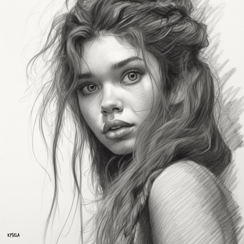 " Artwork No. 2655 ✏️❤️ "
Curious for more? Click the link in my bio!☝️ 
.
.
.
#digitaldrawing #digitalart #digitalportrait #pencil #pencilportrait #portrait #sketch #artforsale #commissionedart #bouchac #ladyterezie