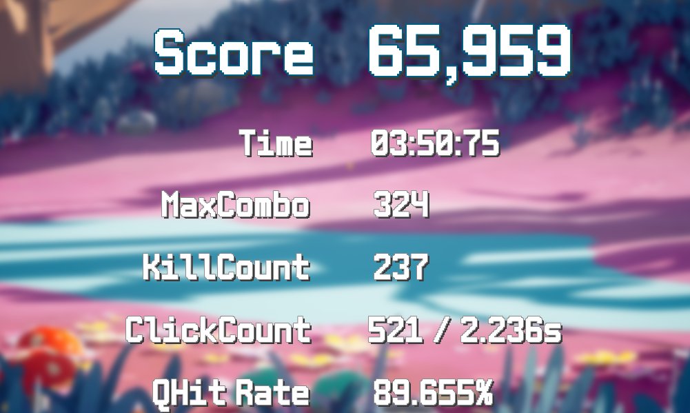 #エクタミ #インディーゲーム #indiegame #indiedev 
今日もなかなかいいスコアが出せたぞ！
マックスコンボ324でもっとスコア伸ばせたはずが
痛恨のミスで終わってしまった。

そんなひとつの判断ミスですべてが台無しになるゲームが気になった方はこちらをチェック↓↓↓ store.steampowered.com/app/3456170/Ex…