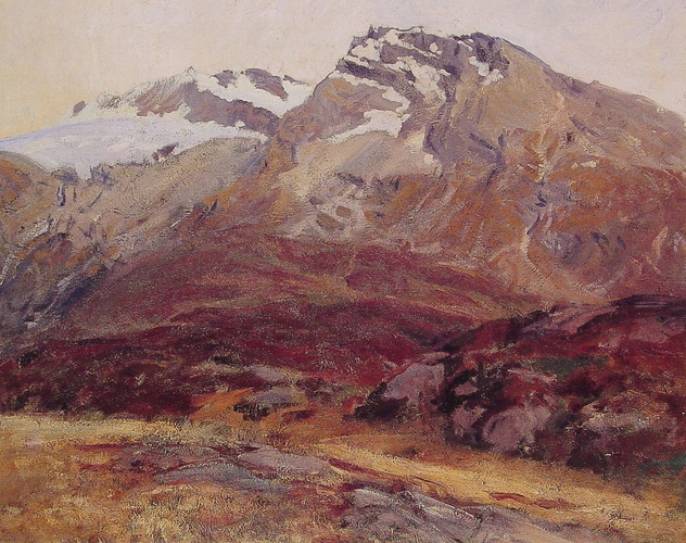 Coming Down from Mont Blanc #artbots #sargent
