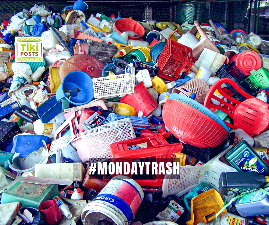 Africa produces approximately 18 Billion kgs of plastic waste annually and we need to find innovative ways to re-use and recycle this waste #MondayTrash