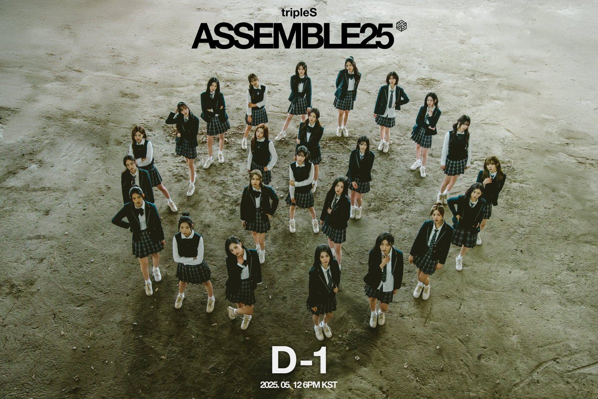 [📸] - Confira uma nova Foto Teaser em Grupo para o comeback do tripleS com o 2° Full Álbum [ASSEMBLE25].

O lançamento está marcado para 12 de Maio!

#tripleS #JiYeon