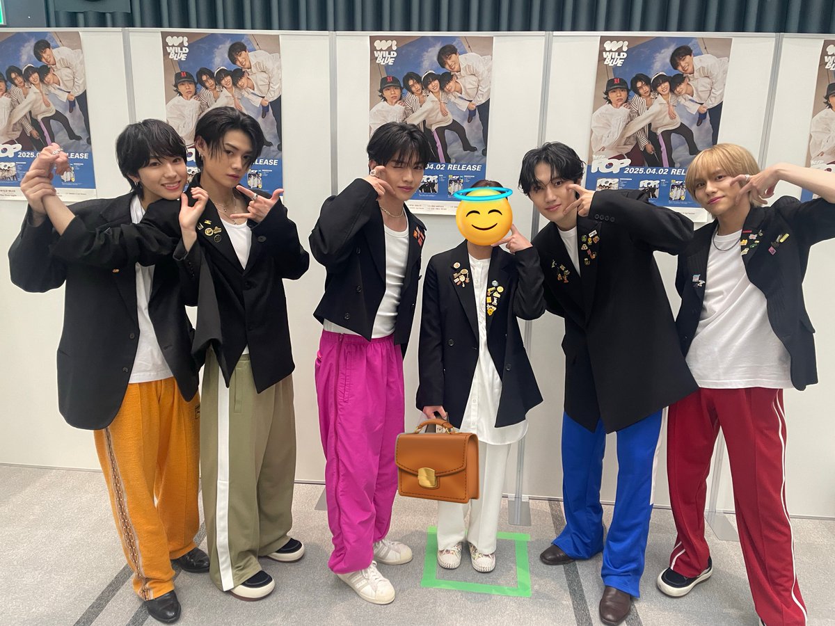 WILD BLUE 6ショット☁️💫 颯くんのPOPポーズお願いした