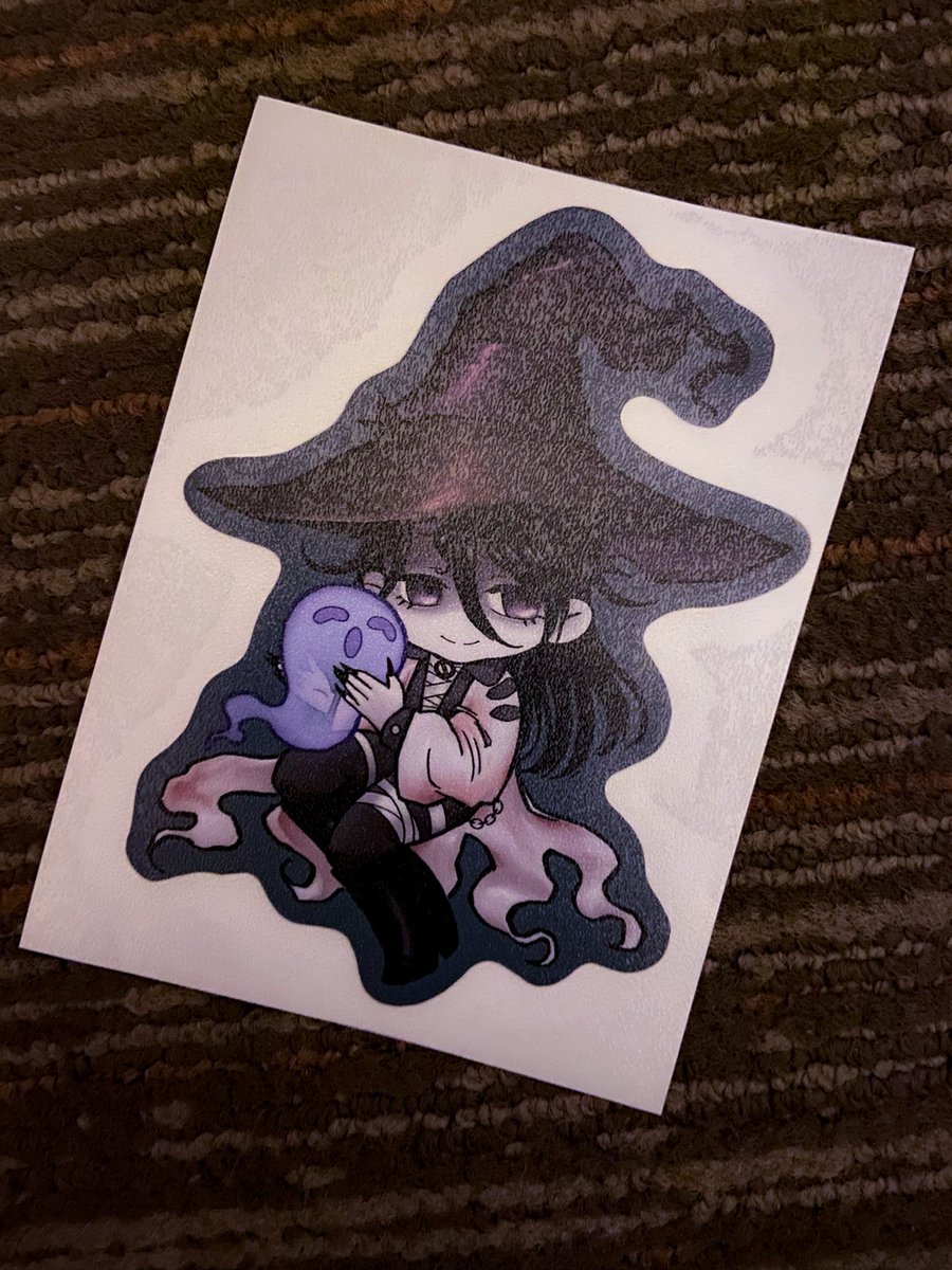 WitchingHourVT's tweet image. If you grabbed one of my stickers at FWA, I hope you enjoy them!💜
#FWA2025