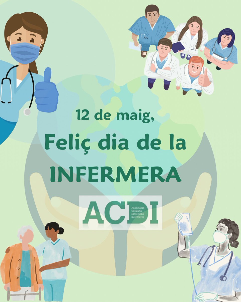 Avui, en el DIA DE LA INFERMERA, celebrem amb orgull la professió, i remarquem el nostre compromís i dedicació cap a la millora de la gestió i lideratge infermer en tots els àmbits d’actuació. Feliç dia! 🥳💚
#infermeresacdi #diadelainfermera