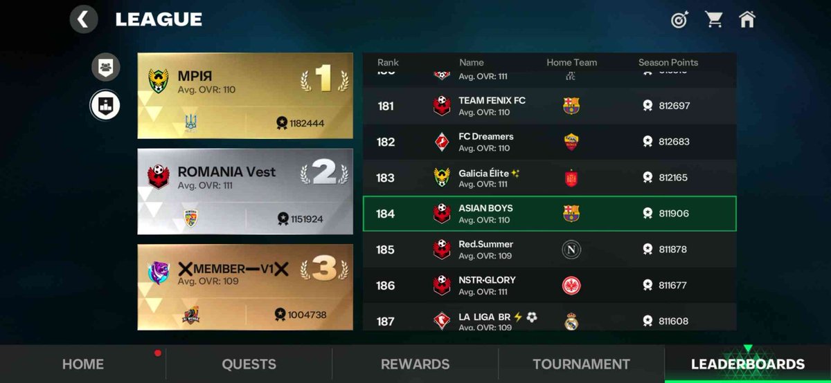 TanzimFC (@tanzimfc) on Twitter photo 🚨 Asian Boys FC Mobile League has open spots!
Looking for a league? We are one of Top Ranked league globally and we are currently looking for new players! Our Group Leaderboard Division is FC Champion also OVR doesn't matter as long as you're active.
To Join Dm <a href="/RAHULFC186262/">FC_ALEX_DEVA_IND</a> 🚨 Asian Boys FC Mobile League has open spots!
Looking for a league? We are one of Top Ranked league globally and we are currently looking for new players! Our Group Leaderboard Division is FC Champion also OVR doesn't matter as long as you're active.
To Join Dm <a href="/RAHULFC186262/">FC_ALEX_DEVA_IND</a>