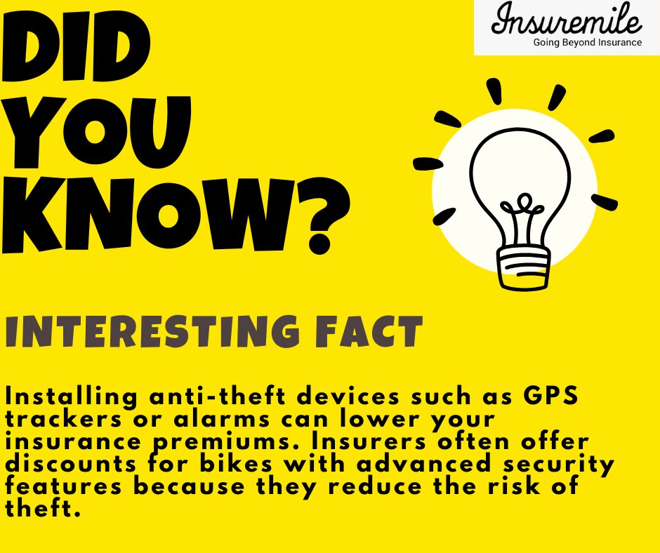 Insure_Mile's tweet image. Installing anti-theft devices in your car can reduce your insurance premium by up to 25%! 💰  #InsureMile #DriveSmartSaveMore #AutoInsuranceHacks #CarSecuritySavings