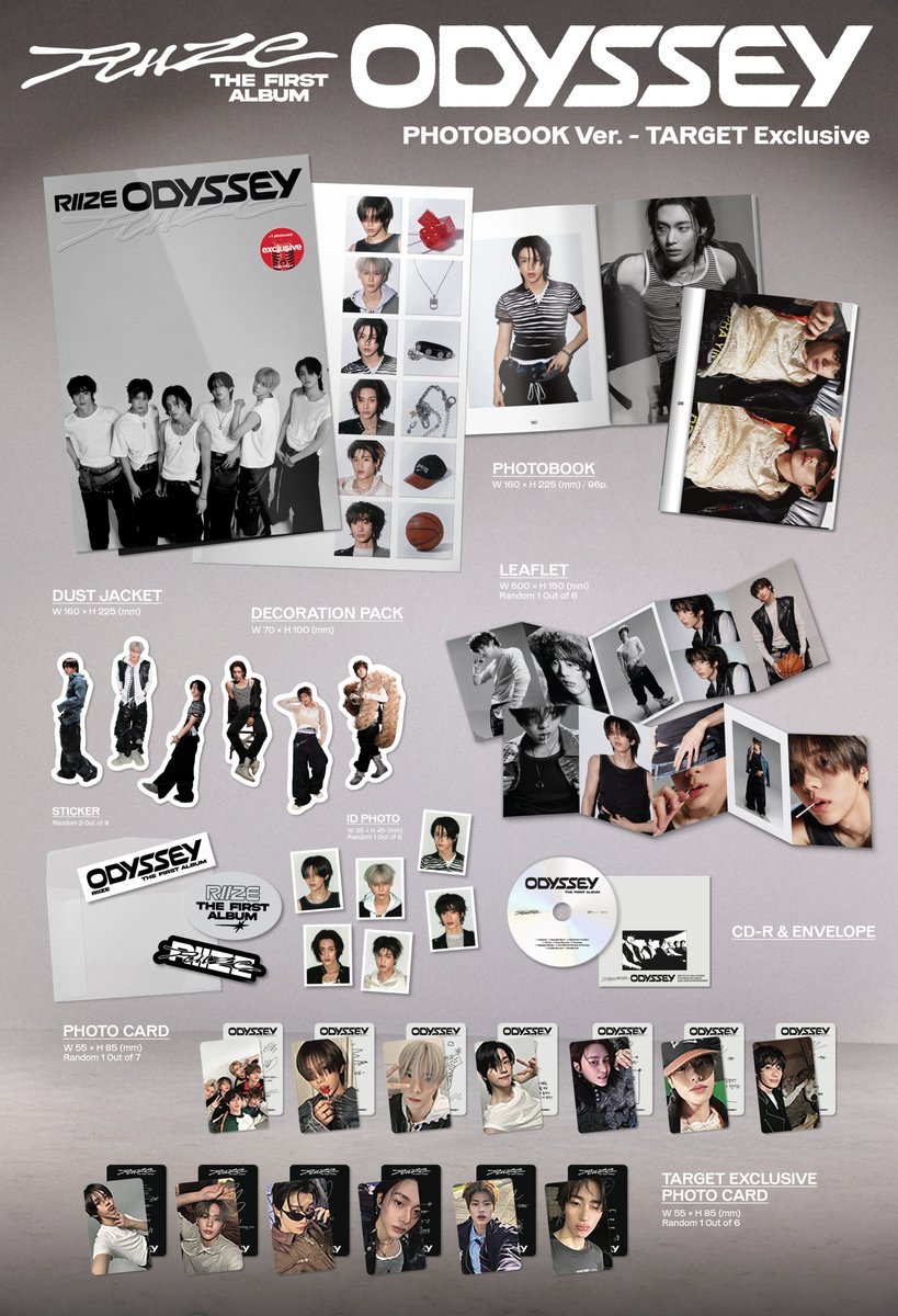 Album Details (PHOTOBOOK Ver. - US Exclusive) RIIZE 라이즈 The 1st Album Details (PHOTOBOOK Ver. - US Exclusive) RIIZE 라이즈 The 1st