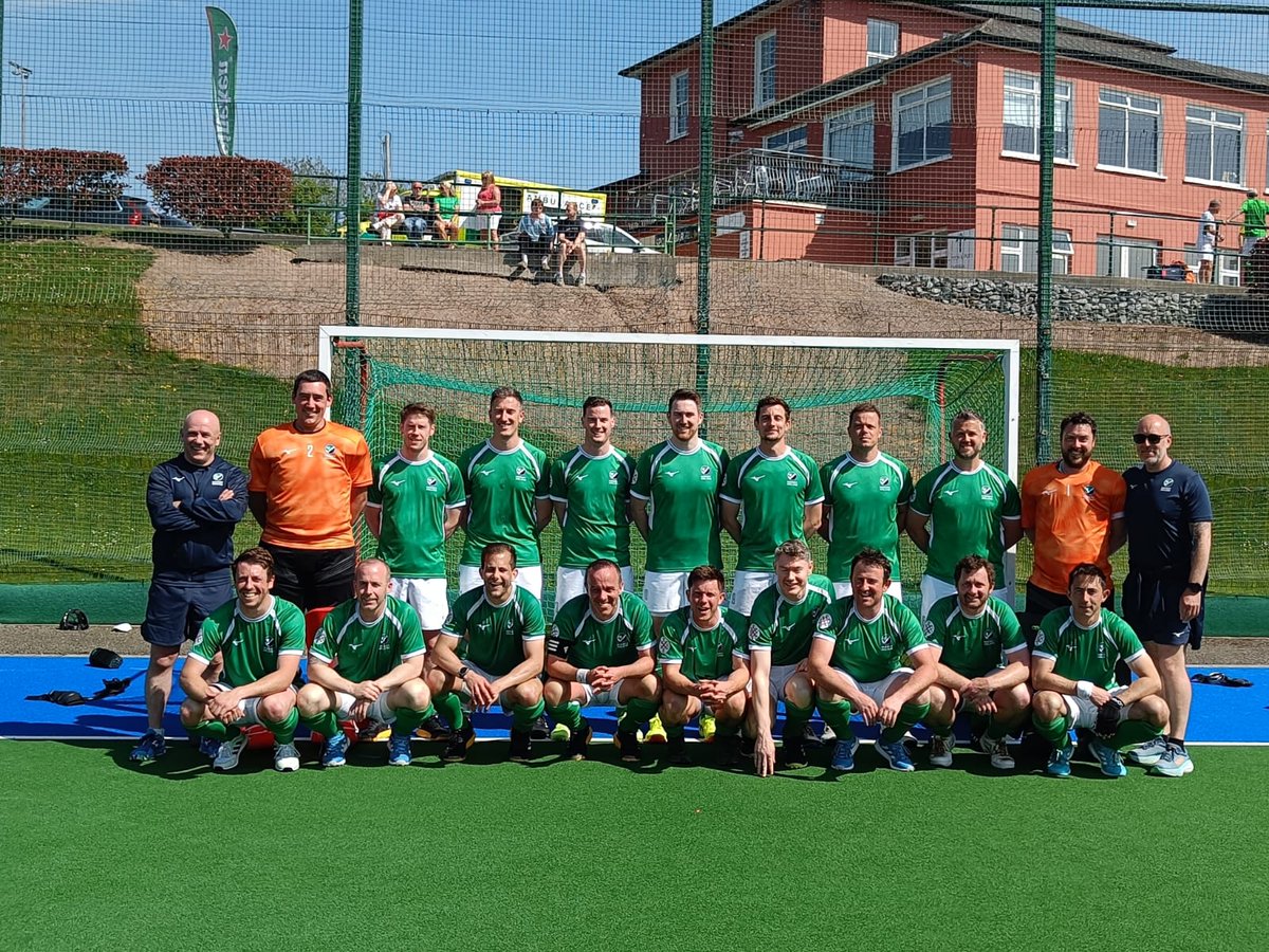 RailwayUnionHC's tweet image. Well done to Darragh Curley, Fergal Keaveney, Rob Devlin and Mark English, who represented Ireland O35s at the 4 nations this weekend at Garryduff, narrowly coming in second place