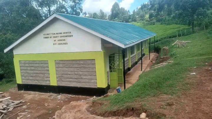 #Kazikwampango

Kelunet Tea buying Center is now Complete.
I Commend the Contractor for the good work.

#Chaiyetumaishayetu
#Mungumbele
#Tebesonikkwanzadelivers