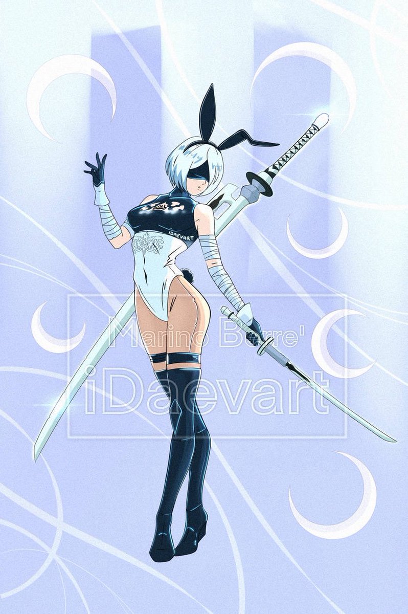 2B...unny!
Drawing made yesterday at #teramocomix here in Italy.
deviantart.com/idaevart/art/1…
#2B #A2 #nier #NieRAutomata #yorha