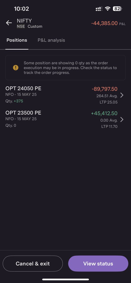 MrAgni_'s tweet photo. 🚨 Upstox Glitch Cost Me Real Money 🚨

I used the newly launched Strategy Order feature on Upstox to place a simple options trade. Due to a platform bug, one leg was squared off, and now I’m unable to exit the remaining position. When I try, it says "No active strategy found."

Customer support blames a settlement holiday, but that has nothing to do with intraday NFO positions. The real issue is: 
🔴 The feature is broken 
🔴 You can’t exit or partially book positions 
🔴 Real money is stuck — and losses are growing

Is Upstox seriously doing live testing with real user accounts? Who is responsible for my losses?
@Upstox @UpstoxSupport  — This is unacceptable. Fix your bugs and compensate users affected.

I urge @SEBI_India to look into this urgently. Retail traders are paying the price for broken systems.

#Upstox #TradingBug #OptionsTrading #StrategyOrder #BrokerGlitch #NFO #RetailTrader #TradingPlatform