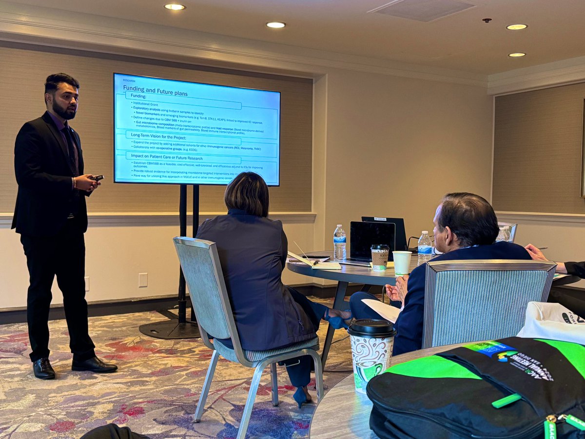 Chinmay Jani (@jani_chinmay) on Twitter photo Grateful for an incredible weekend at the #NextWaveLung Forum—an invaluable opportunity to learn about leadership, team building, clinical trials, cooperative groups, and many other key aspects of early career faculty development in #Thoracic Oncology. Thank you <a href="/JulieBrahmer/">Dr. Julie Brahmer</a> and Grateful for an incredible weekend at the #NextWaveLung Forum—an invaluable opportunity to learn about leadership, team building, clinical trials, cooperative groups, and many other key aspects of early career faculty development in #Thoracic Oncology. Thank you <a href="/JulieBrahmer/">Dr. Julie Brahmer</a> and