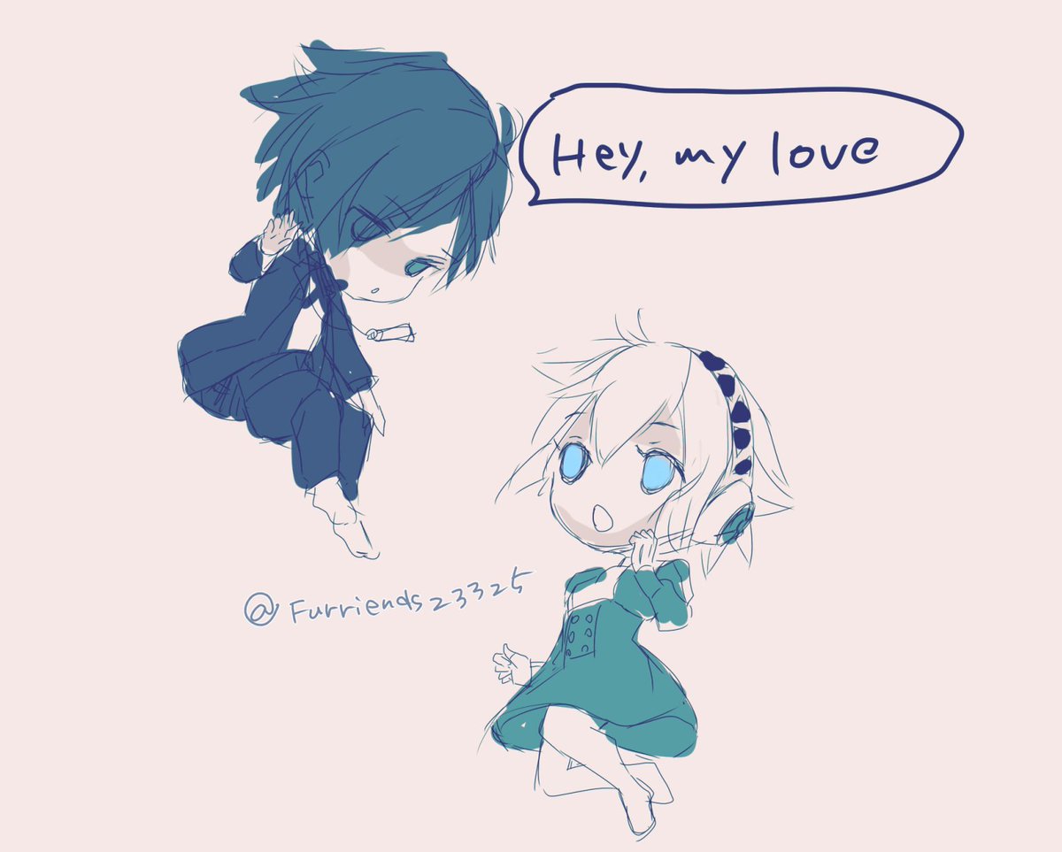 #Chibi #Persona3Reload #aikoto  
Today's Rakugaki!!