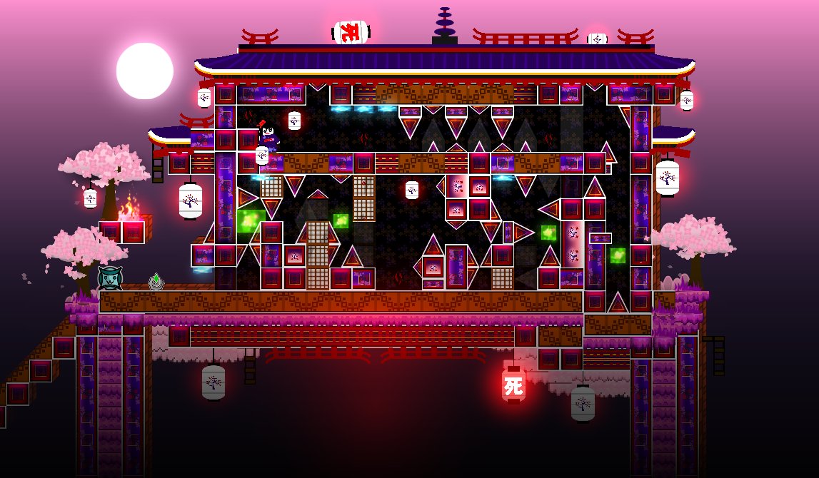 Doshterhoz's tweet image. Creo que si esta mejor que en la preview, así que comenzare el fondo, que sera no lo se. pero seguro que se me ocurrirá algo épico. #LevelDesing #GeometryDash #GeometryDashLevel