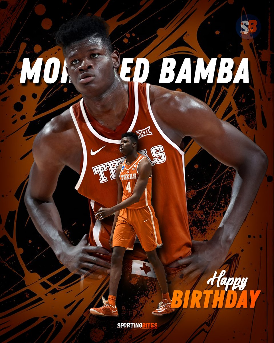 sportingbites's tweet image. 🎂 Happy Birthday to the 7-foot wall, Mohamed Bamba 🧱🔥
From Texas roots to NBA blocks, this big man keeps it locked down!
#MoBamba #NBA #BirthdayShoutout #SportingBites
