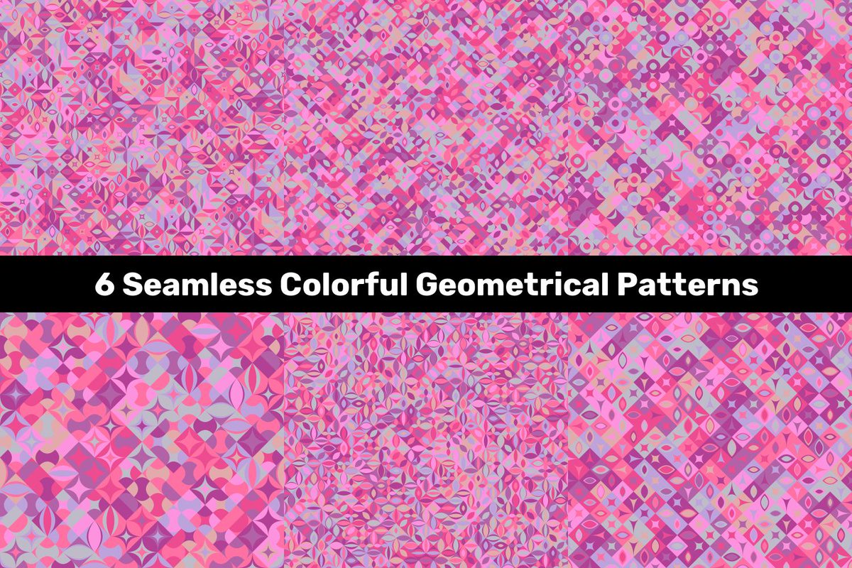DavidZydd's tweet photo. 6 Seamless Colorful Geometrical Patterns https://t.co/RSEE8MULGL  #DiscountBackground #multicolorvectorbackground #curves #colorbackground #pattern #brochure #motif #diagonal #CheapVectorGraphic #graphic #vectordesign https://t.co/miiHeQk3kO