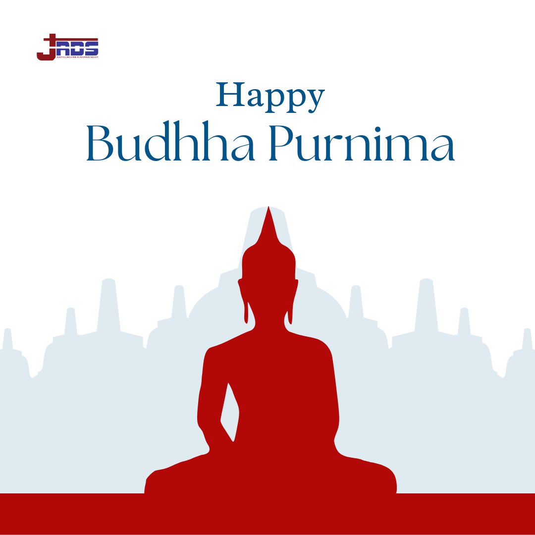 Jesuit Research and Development Society (JRDS-DP) extends warm wishes on the occasion of Buddha Purnima.

May the timeless teachings of Lord Buddha inspire us to walk the path of peace, compassion, and wisdom.

#BuddhaPurnima #JRDS #Peace #Compassion #Sustainability