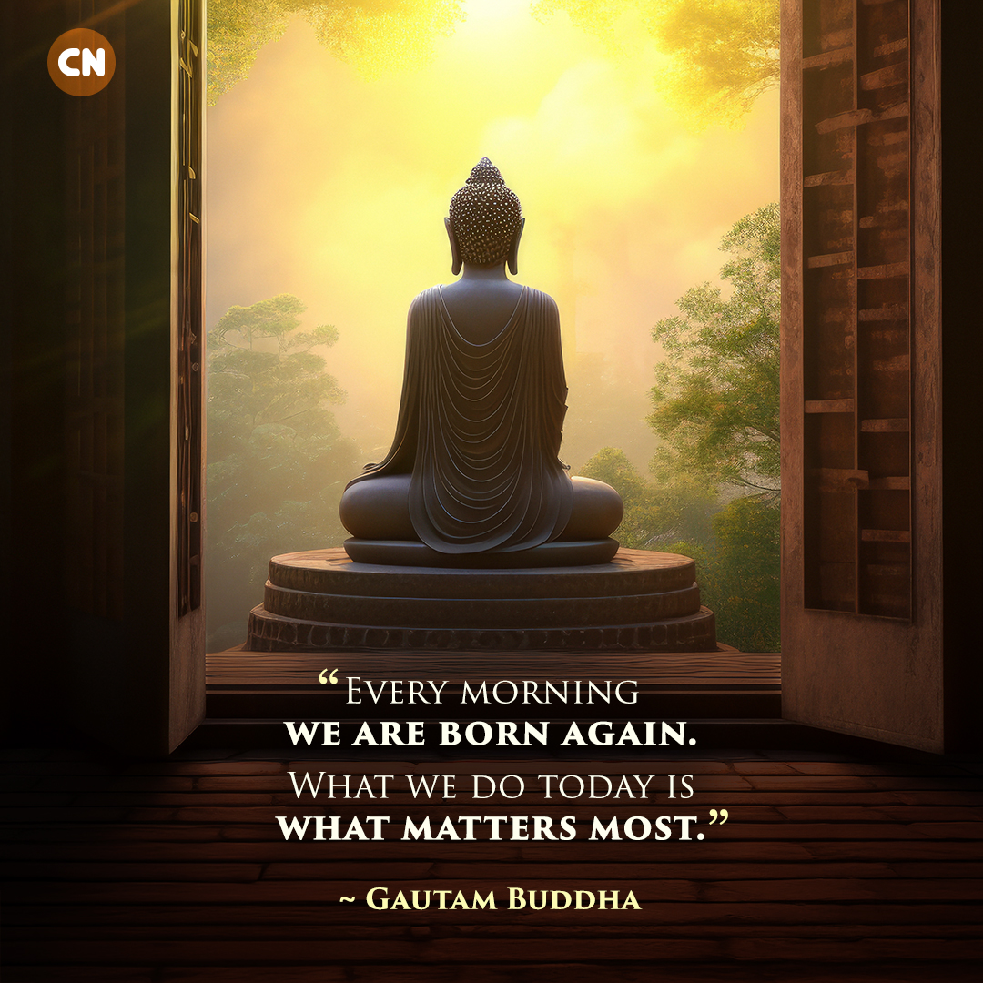 _CNInfotech's tweet image. 🌞 A New Beginning, Every Day! 🌞

May this Buddha Purnima inspire peace, wisdom, and a heart full of kindness as you welcome each new day.🙏 

#BuddhaPurnima #GautamBuddha #PeaceAndKindness #NewBeginnings