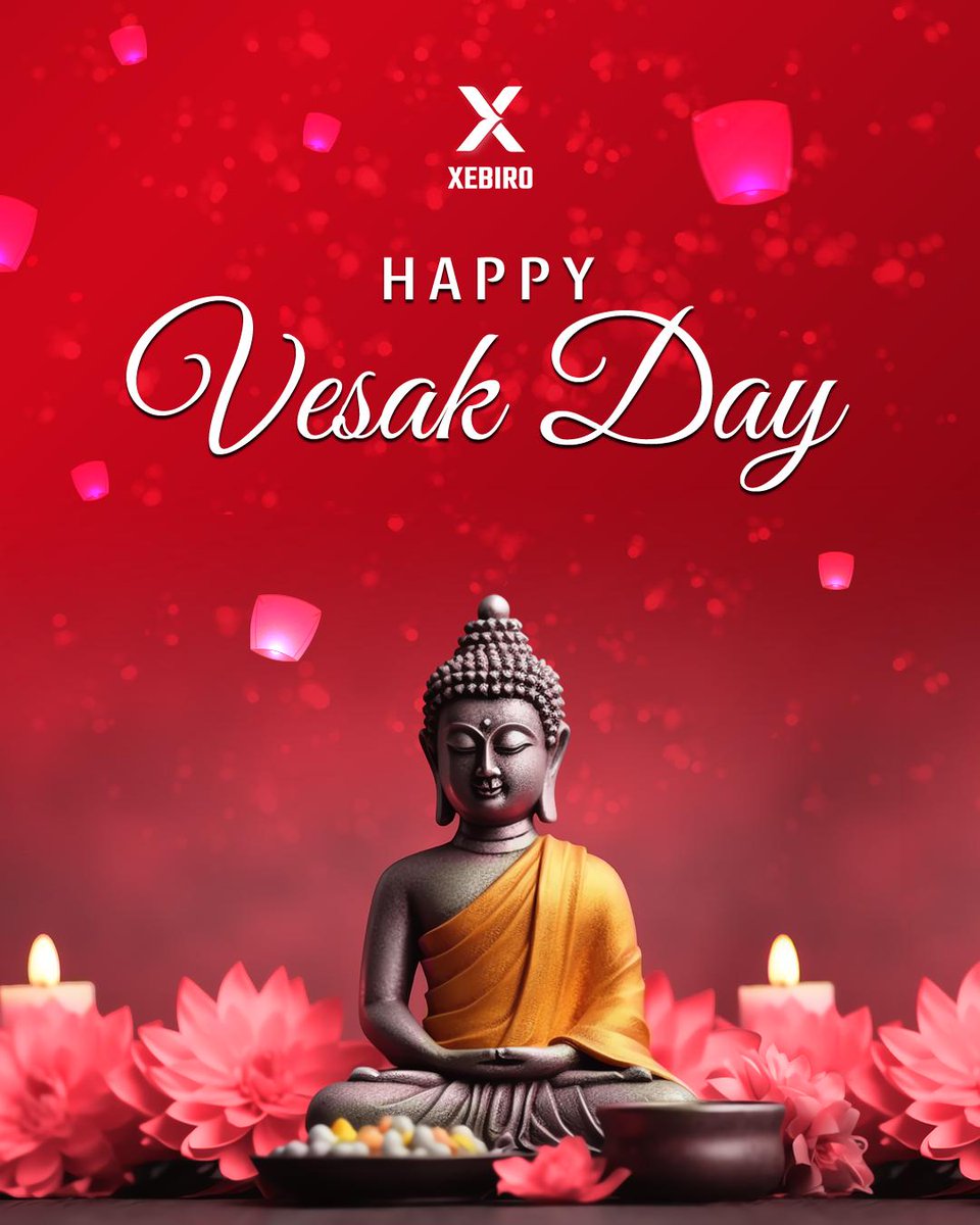 From all of us at Xebiro, may this Vesak Day bring peace, joy, and wisdom into your life. Let’s continue to spread kindness and compassion every day.

#VesakDay #Peace #Joy #Compassion #Mindfulness #Gratitude #KindnessMatters #PositiveVibes #InnerPeace #XebiroCares