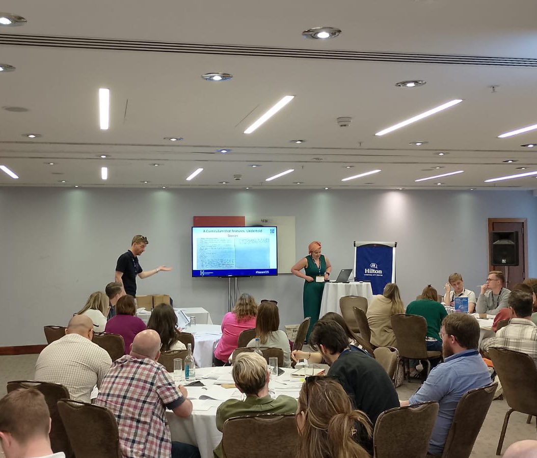 Castle Mead Academy (@castlemeadacad) on Twitter photo Our very own <a href="/MrBartlettHist/">Ashley Bartlett MCCT</a> and <a href="/bovlia/">Lianne</a> making a splash at the <a href="/histassoc/">Historical Assoc</a> conference this weekend, discussing their brilliant work on crafting and refining the KS3 curriculum. Proud of them both! Our very own <a href="/MrBartlettHist/">Ashley Bartlett MCCT</a> and <a href="/bovlia/">Lianne</a> making a splash at the <a href="/histassoc/">Historical Assoc</a> conference this weekend, discussing their brilliant work on crafting and refining the KS3 curriculum. Proud of them both!
