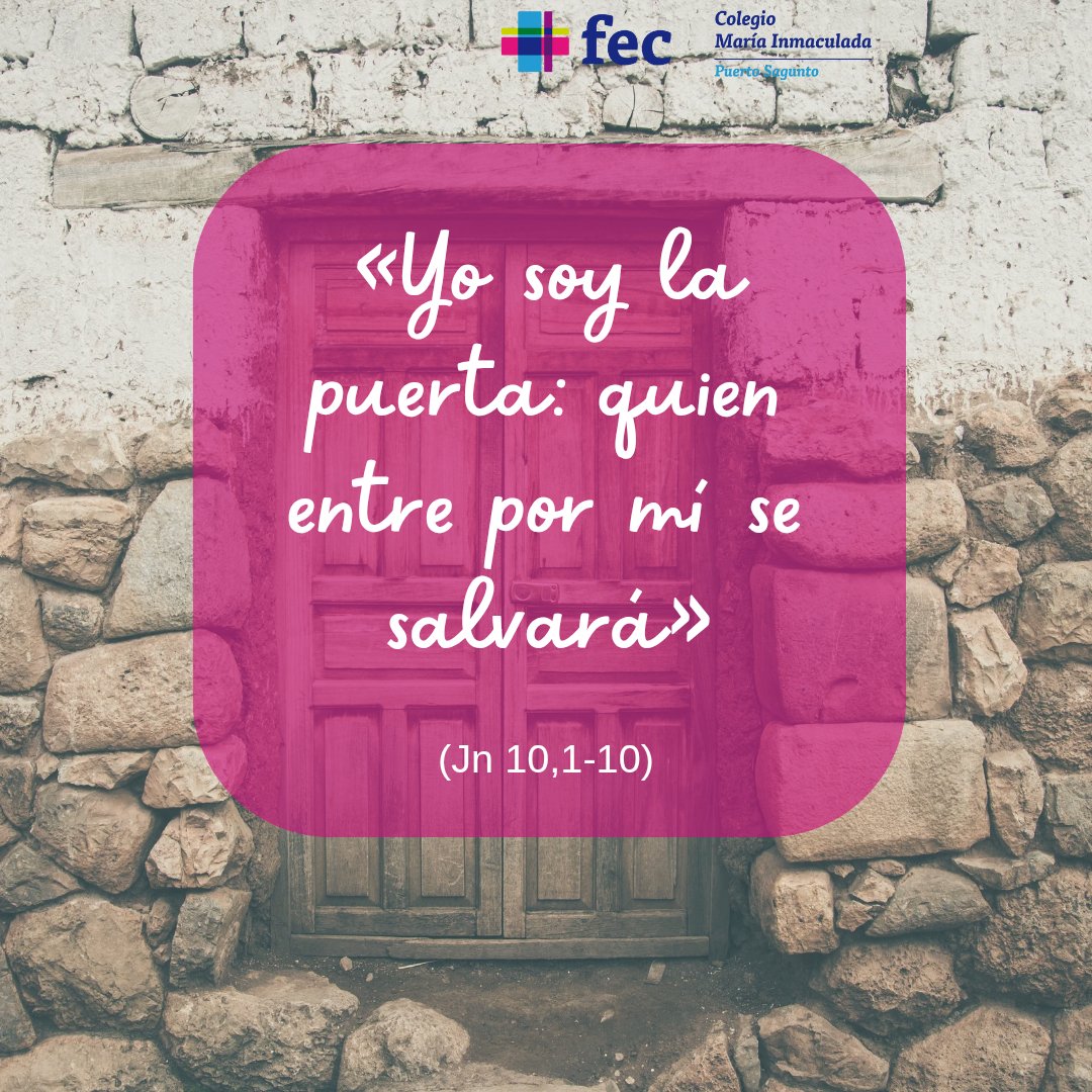 María Inmaculada PS (@fecmips) on Twitter photo Señor Jesús ¡qué gusto es encontrar puertas abiertas! ¡Qué suerte saber que tú eres el buen pastor que nos guía y acompaña!¡Qué privilegio saber y sentir que eres la puerta que nos lleva a la salvación!Hazme encontrarte,entregado por entero y por amor,también por mí.
<a href="/pastoralfec/">Pastoral FEC</a> Señor Jesús ¡qué gusto es encontrar puertas abiertas! ¡Qué suerte saber que tú eres el buen pastor que nos guía y acompaña!¡Qué privilegio saber y sentir que eres la puerta que nos lleva a la salvación!Hazme encontrarte,entregado por entero y por amor,también por mí.
<a href="/pastoralfec/">Pastoral FEC</a>