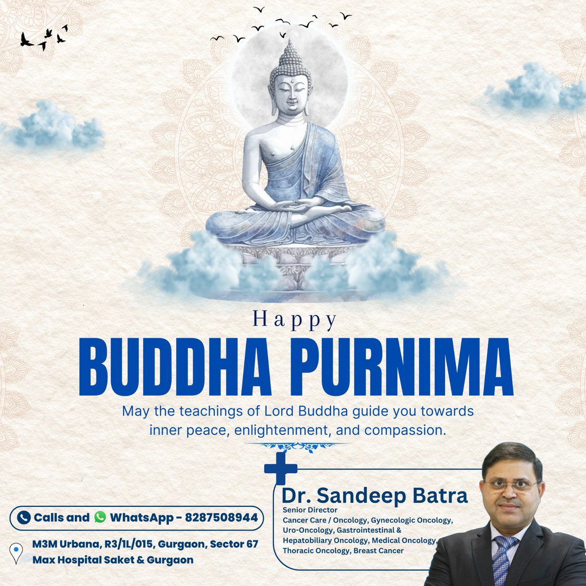 Happy Buddha Purnima!
May the teachings of Lord Buddha guide you towards inner peace, enlightenment, and compassion

#buddhapurnima #buddha #buddhism #buddhist #buddhastatue #buddhalove #buddhadharma #buddhatemple