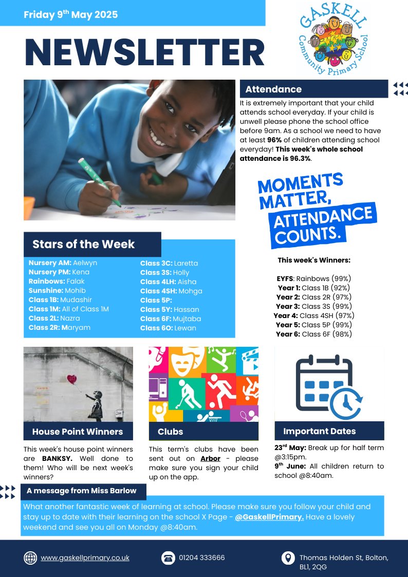 Click the link to view this week's Newsletter.