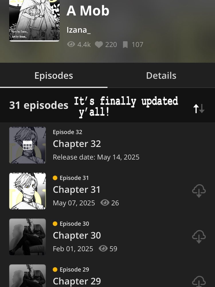 Available on GoodNovel and Tapas!