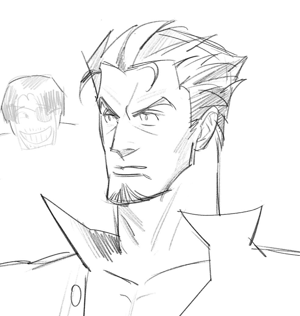 whatsupcrabs's tweet image. attempt on drawing kiryu mango
#yakuza