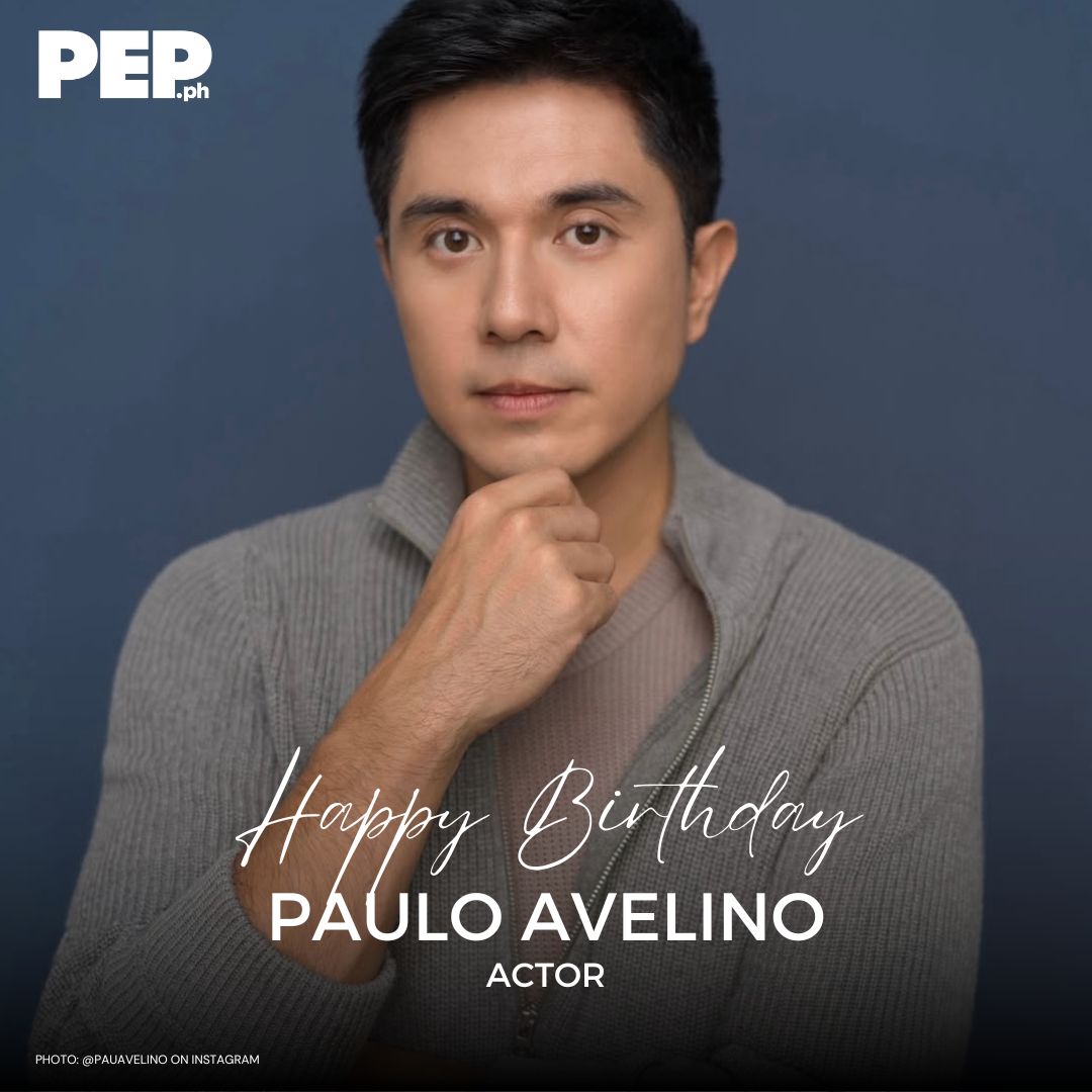 Happy Birthday, Paulo Avelino! 🥳 Wishing you more success, happiness, and unforgettable roles ahead. ✨