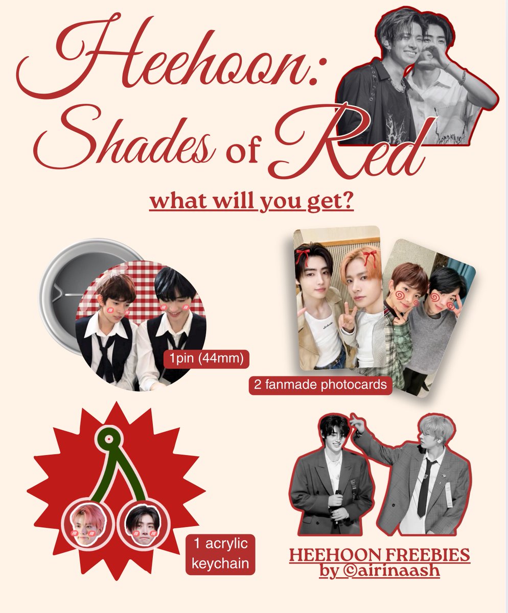 [rts and likes are appreciated💗]

haloow engenee, jadi rencananya aku mau keluarin freebies heehoonn

kalo minat, you can drop your @ for more upcoming details !