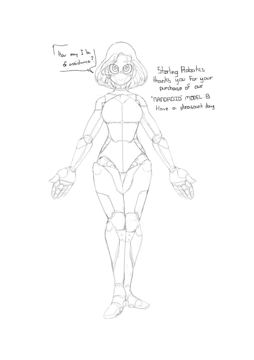 Friend wanted a nandroid oc, so I made them one