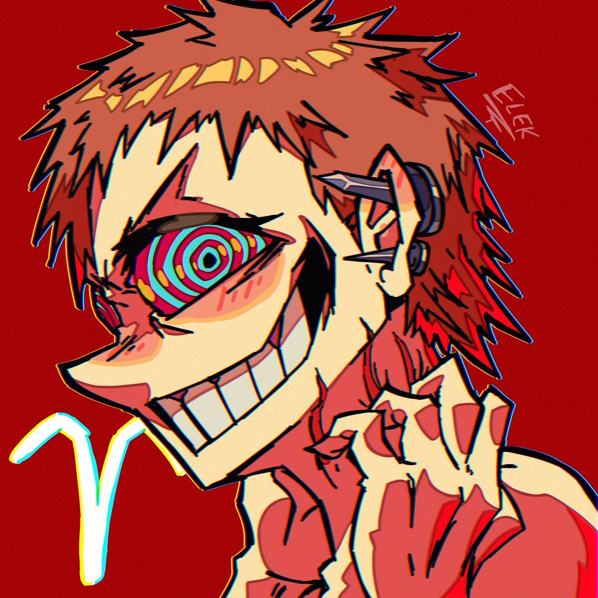Elektronaut2's tweet photo. Style change! (Characters are from my manga in the works) || TW: A bit of gore 
#art #ArtistOnTwitter #digitalart #DigitalArtist #digitalarts #ocart #originalcharacterart https://t.co/9nawBDFgg5