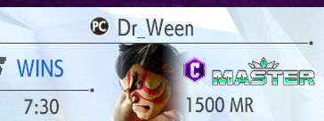 I made it to Masters ! TY to <a href="/zDamascus/">Damascus</a> for the weekly ladders used to up my game against others and thank you to <a href="/ultradavid/">Bundist.UltraDavid</a> for posting Honda content  which 100% helped. 

And thank you to that ranked Ken who I'm shocked was in Masters but you got me 250 points 😂