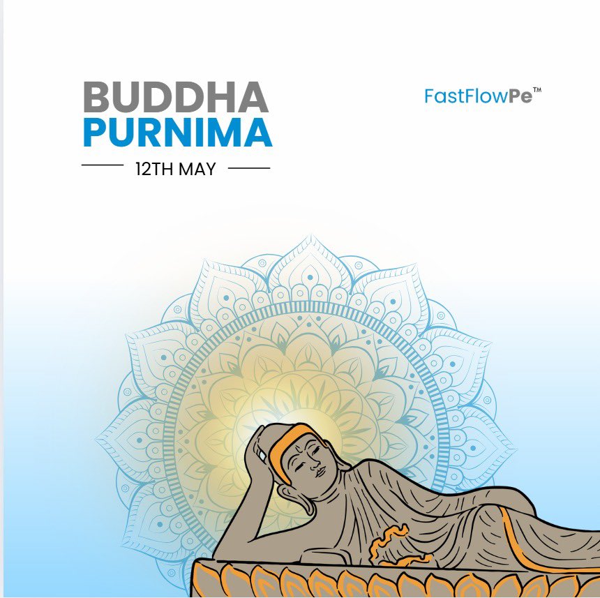 FastFlowPe's tweet photo. May Buddha’s wisdom illuminate your life and bring peace to your heart 🩵
Happy Buddha Purnima
#FastFlowPe #BuddhaPurnima #Occasion https://t.co/htVNLAAEVp